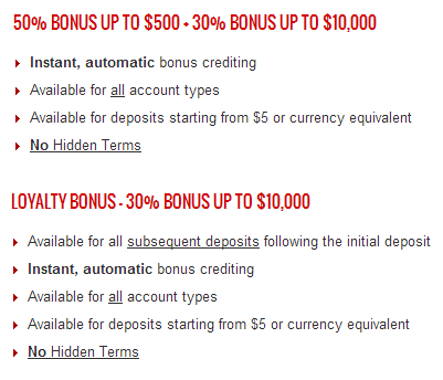 list binary option with no deposit bonuses
